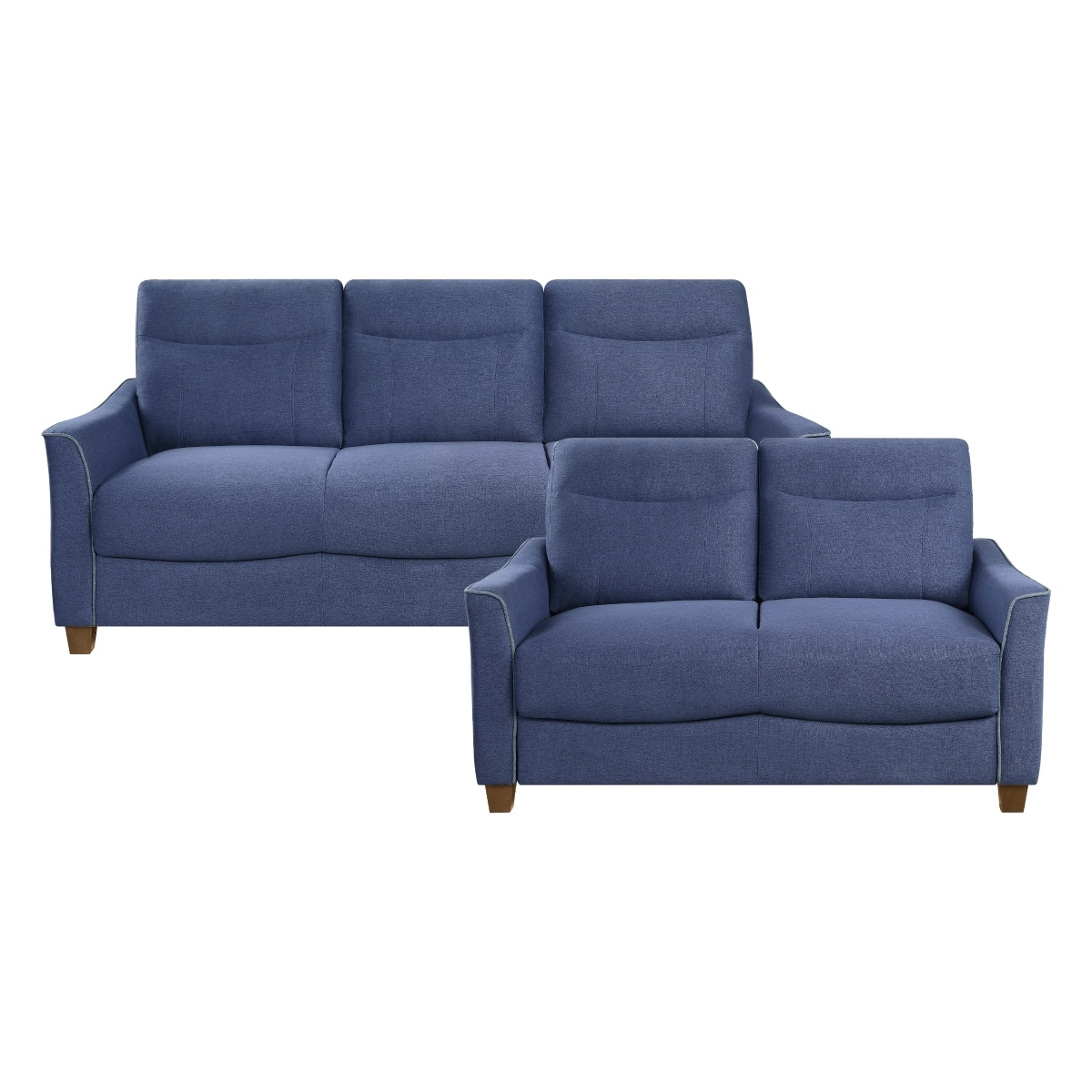 Homelegance 2pc Set: Sofa, Love 9236BUKIT2