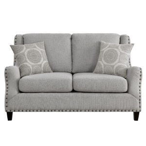 Homelegance Love Seat 9339GY-2