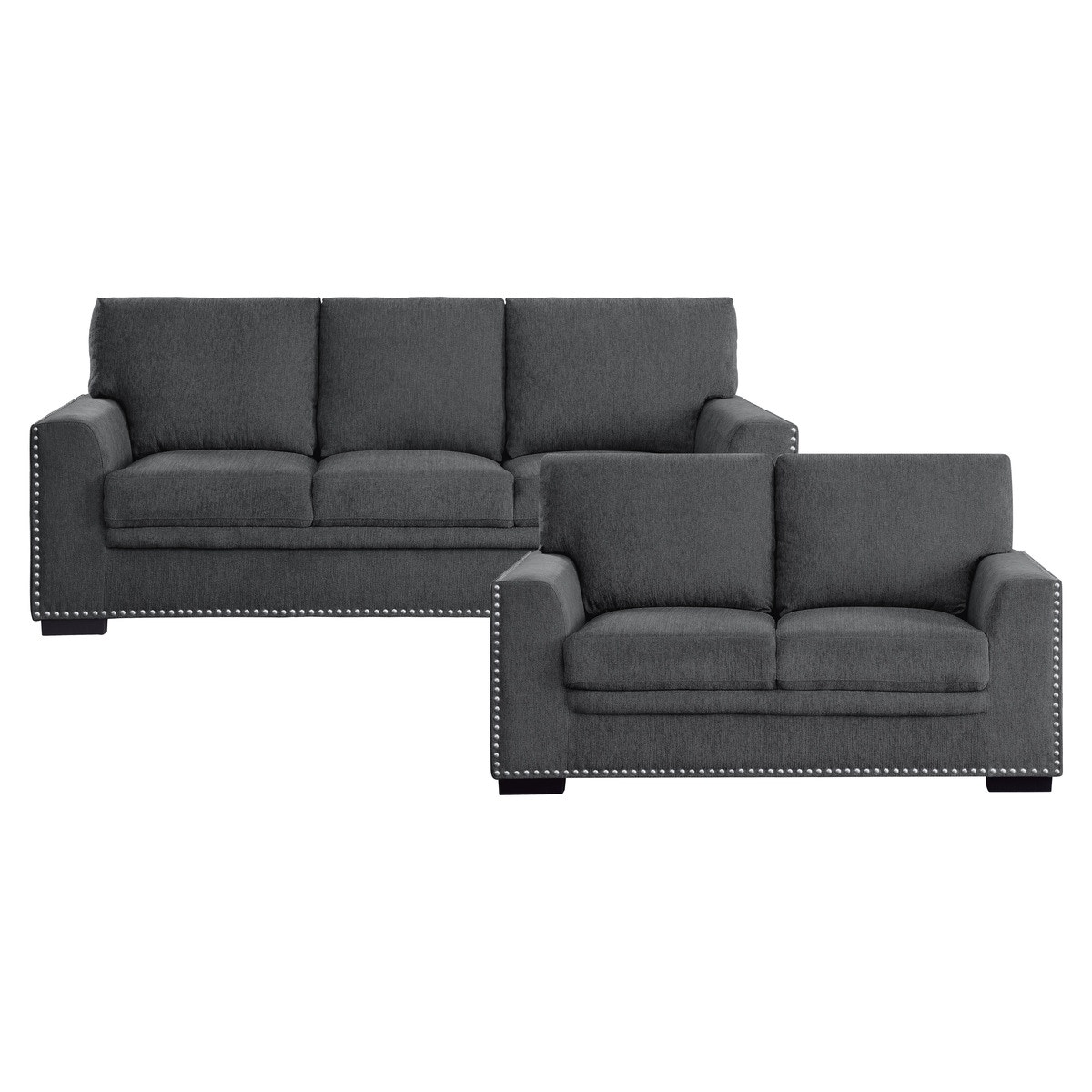  2pc Set: Sofa, Love 