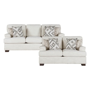  2pc Set: Sofa, Love 