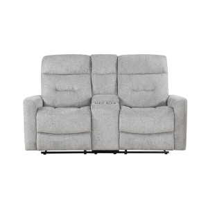  Double Reclining Love Seat with Center Console 
