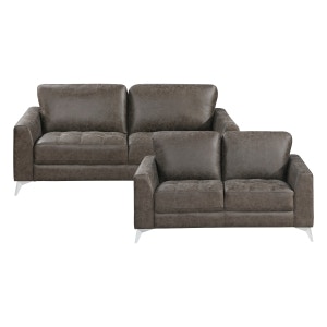  2pc Set: Sofa, Love 