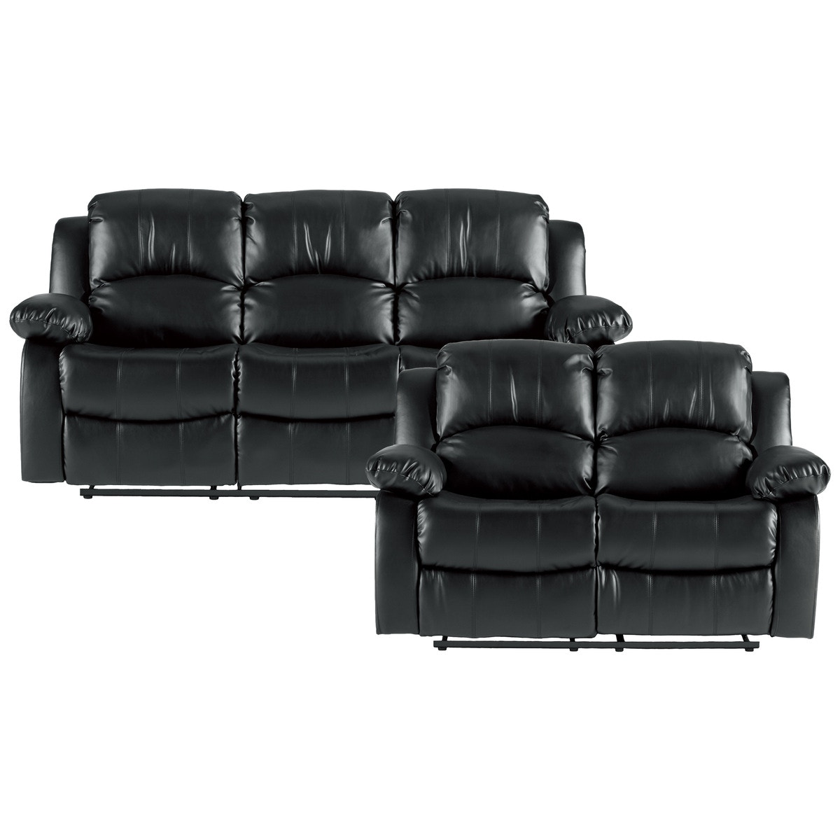  2pc Set: Sofa, Love 