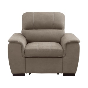  Chair with Pull-out Ottoman 