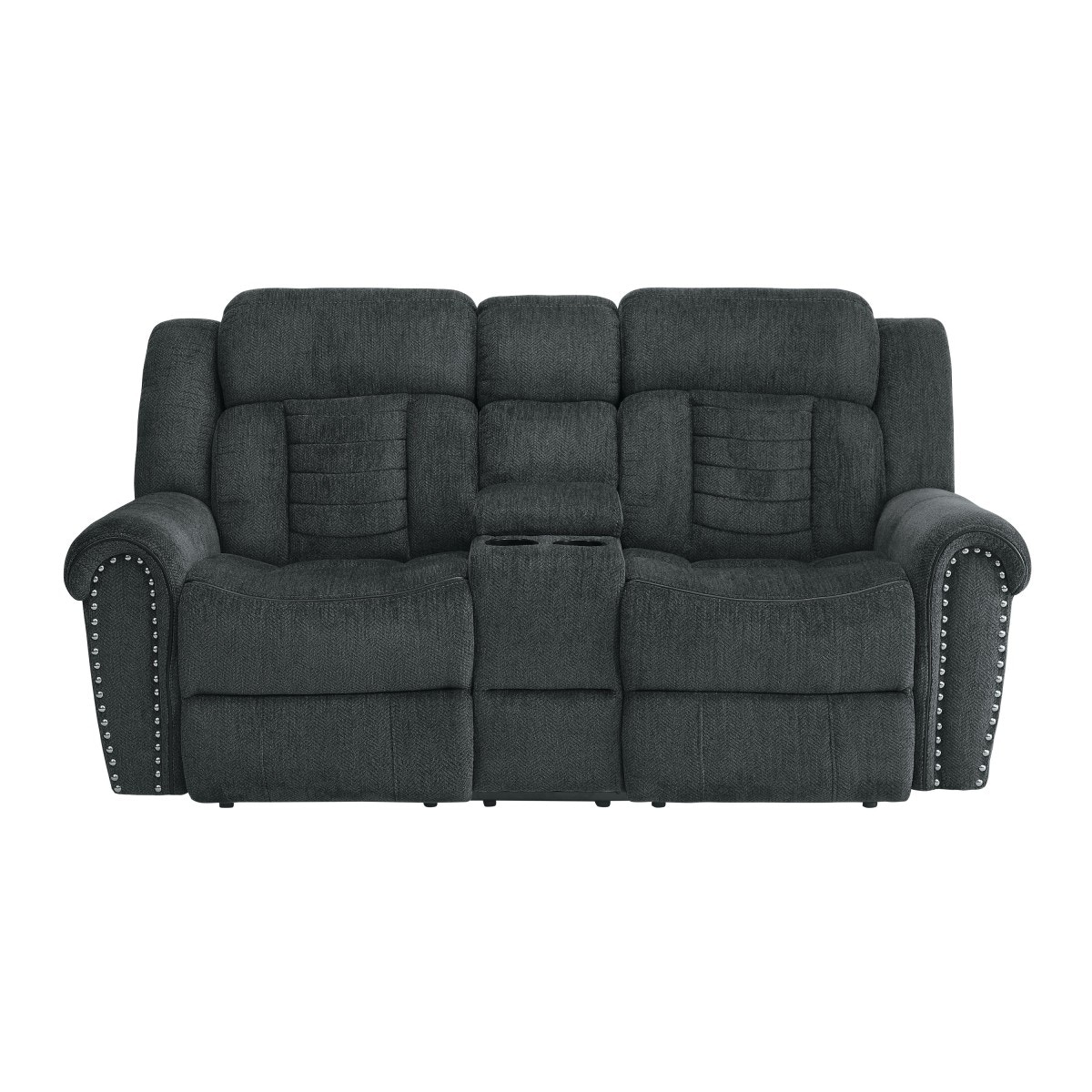 Homelegance double reclining deals sofa