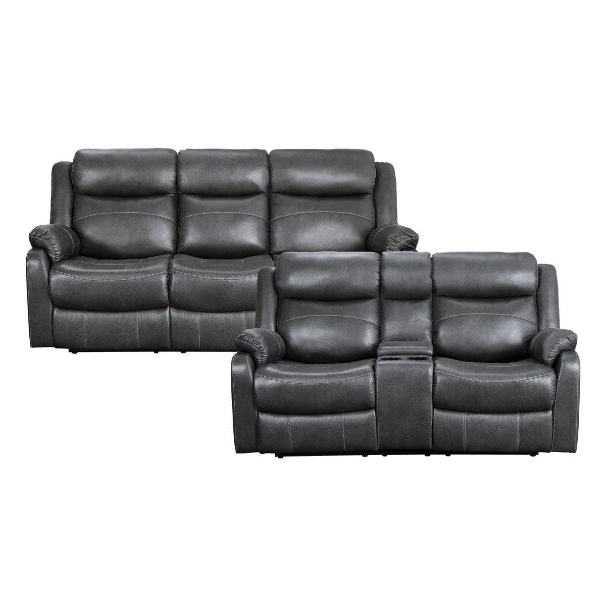  2pc Set: Sofa, Love 