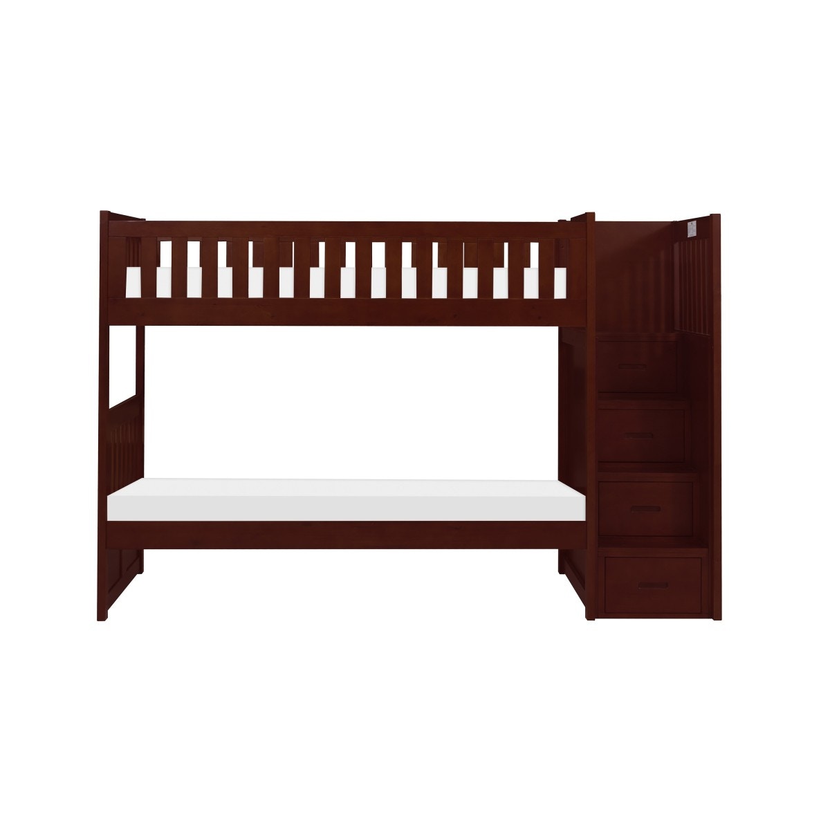  Twin/Twin Step Bunk Bed 