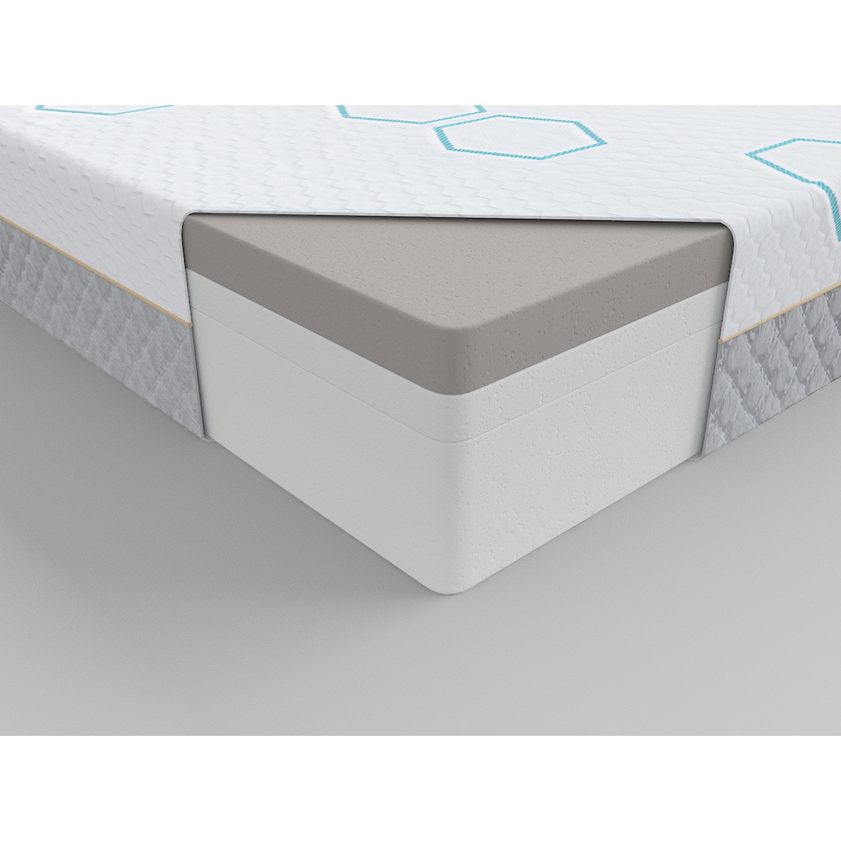 Copper infused deals memory foam mattress