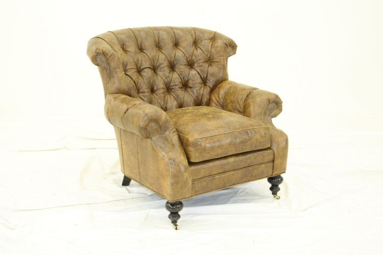 Old Hickory Tannery Chair With Casters 1036-01
