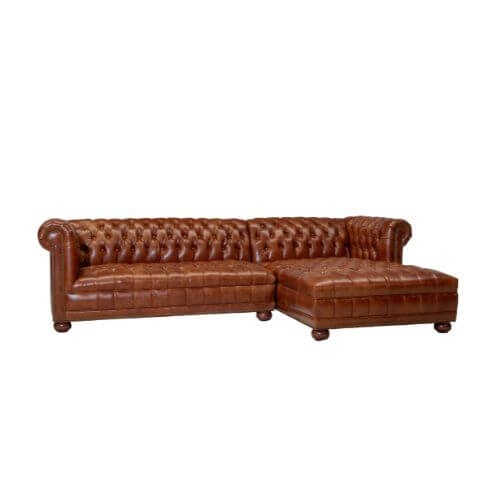 Old hickory shop tannery sectional