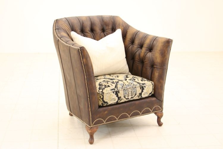 Old Hickory Tannery Tufted Chair 1280-01
