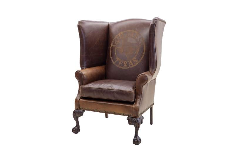 Old Hickory Tannery Wing Chair 198