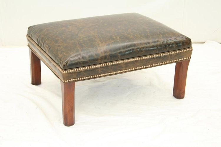 Old Hickory Tannery Ottoman 217-00