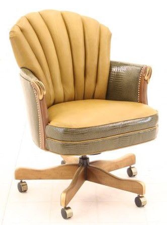 Old Hickory Tannery Dr. Brown Chair 235-01