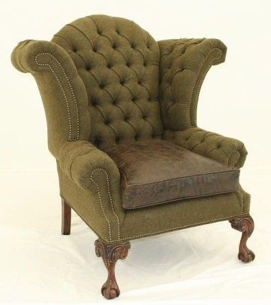 Old Hickory Tannery Wing Chair 246-01