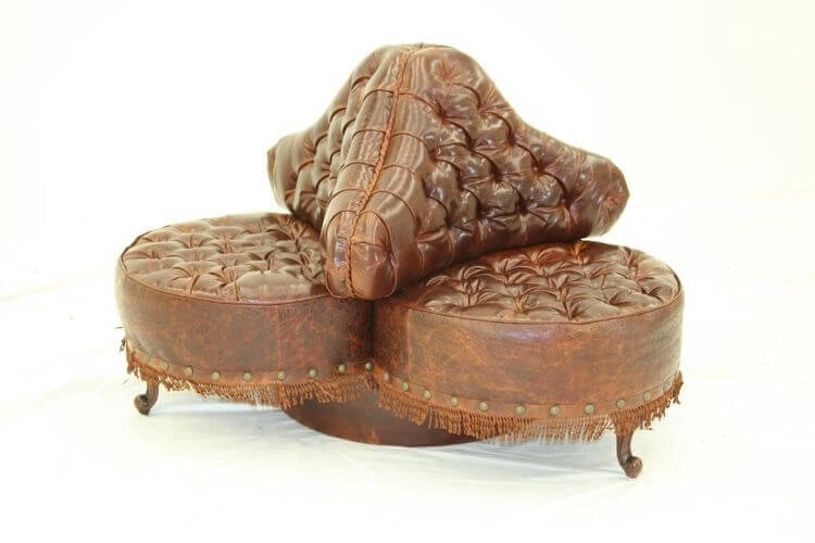 Old Hickory Tannery Three-Seater 2905-01