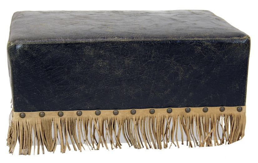 Old Hickory Tannery Ottoman 3047-00