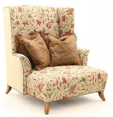 Old Hickory Tannery Wing Chaise 3210-02