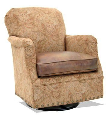 Old Hickory Tannery Swivel Glider Chair 460 B-52 Swivel