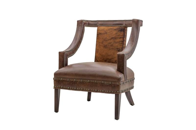 Old Hickory Tannery Open Arm Chair 5037-01