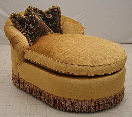 Old Hickory Tannery Channel Back Chaise 5650-CHS