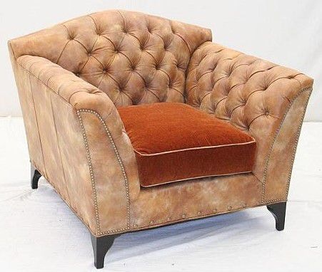 Old Hickory Tannery Living Room Tufted Chair 5672-01 ...