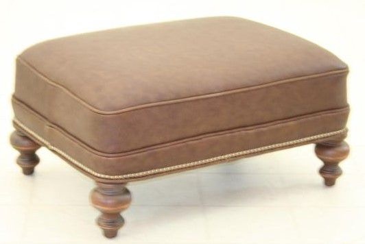 Old Hickory Tannery Ottoman 589-00