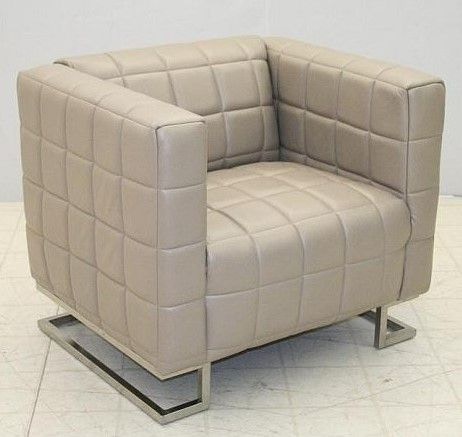 Old Hickory Tannery Chair On Chrome Base 6030-01