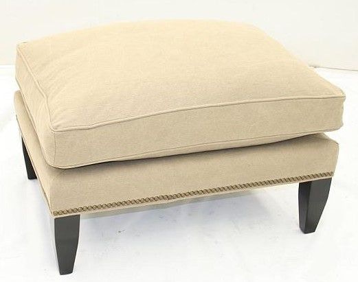 Old Hickory Tannery Ottoman 6651