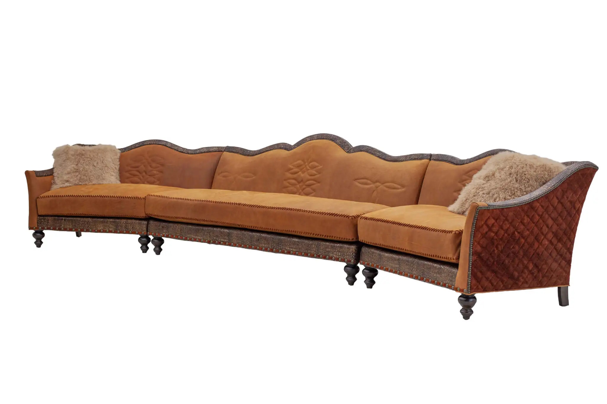 Old Hickory Tannery Sectional 8549-Sectional