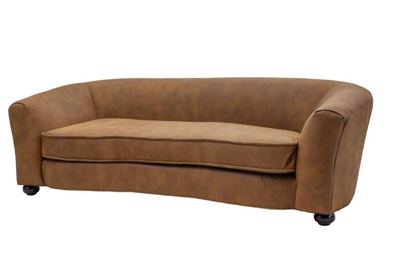 Old Hickory Tannery Curved Sofa 8655-03