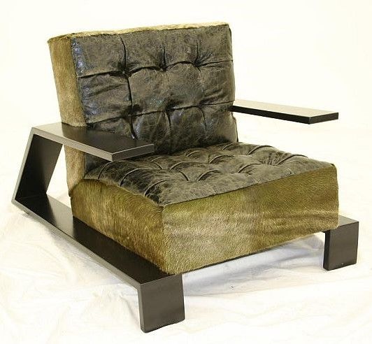 Old Hickory Tannery Tufted Chair 9712-01