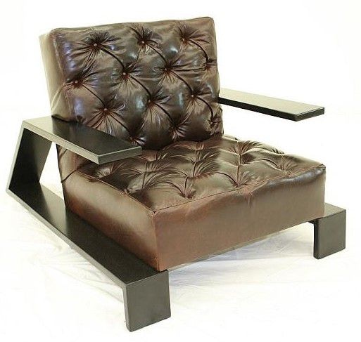 Old Hickory Tannery Tufted Chair 9715-01