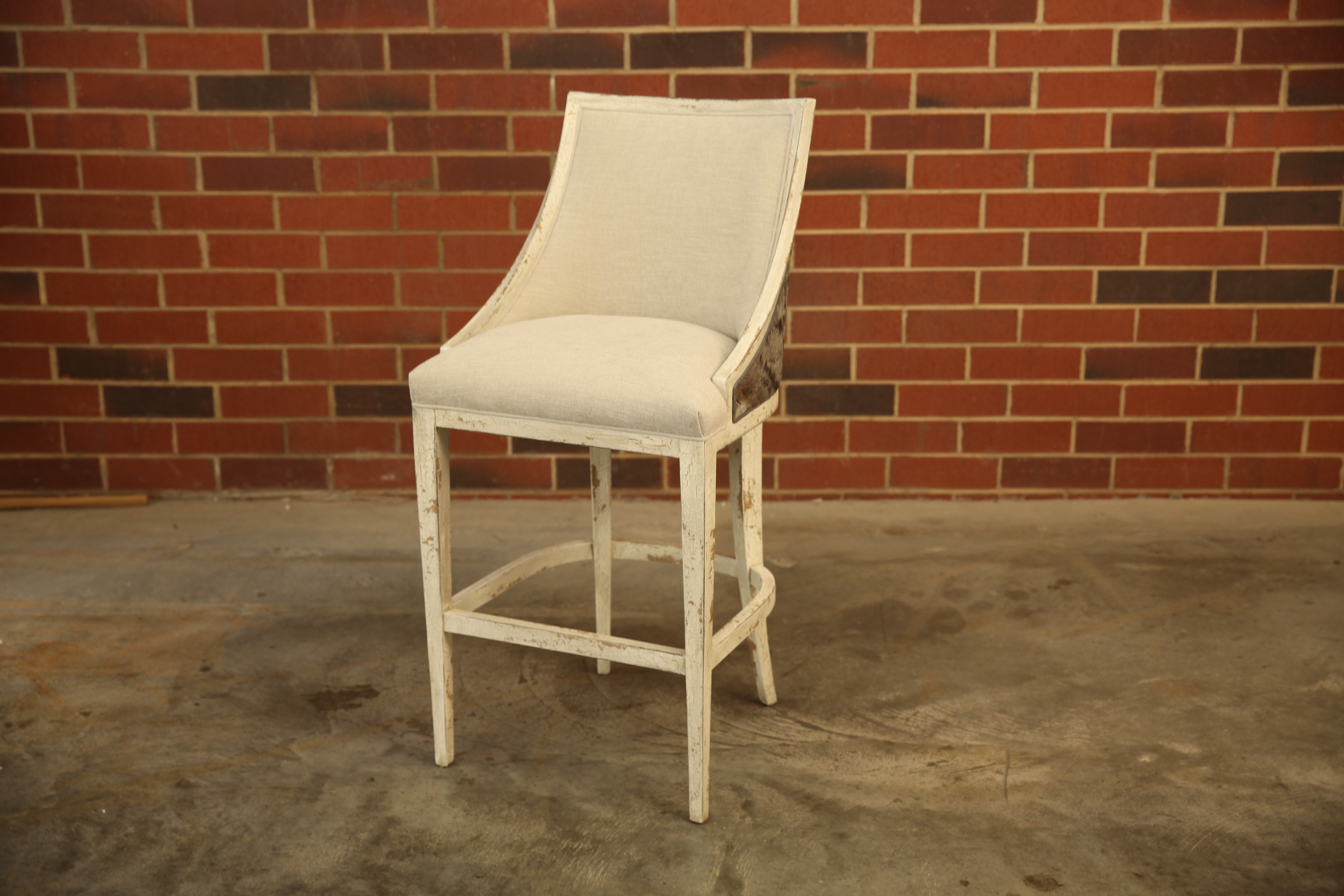 Old Hickory Tannery Bar Stool AI-8353
