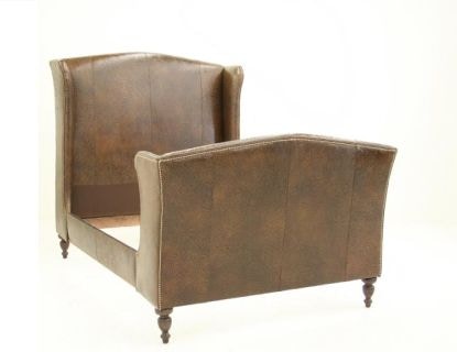 Old Hickory Tannery Queen Wing Bed B-210 Q