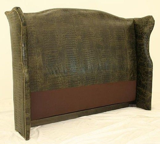 Old Hickory Tannery King Wing Headboard B-216 K