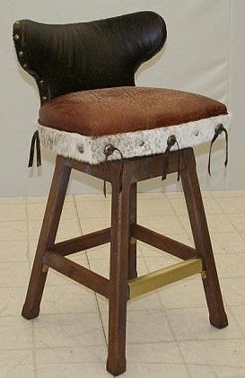 Old Hickory Tannery Barstool Bar 25