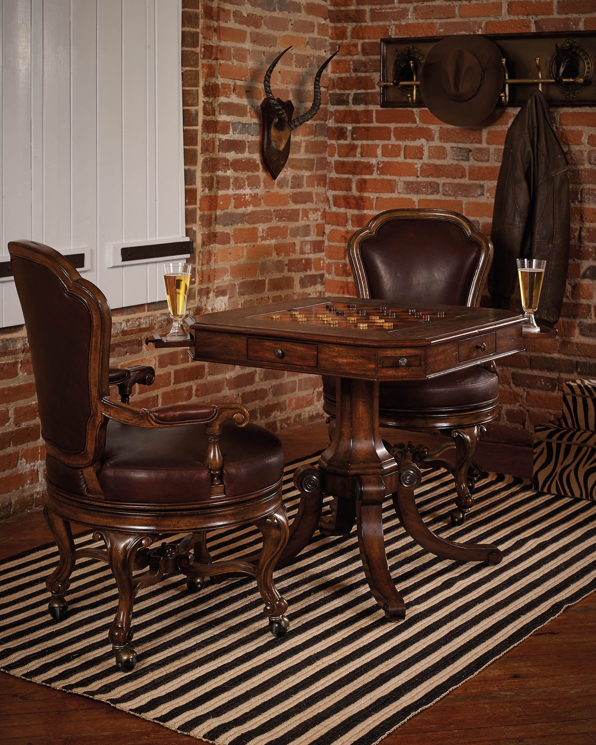 Maitland-Smith Bar and Game Room Choate Game Table 8100-31