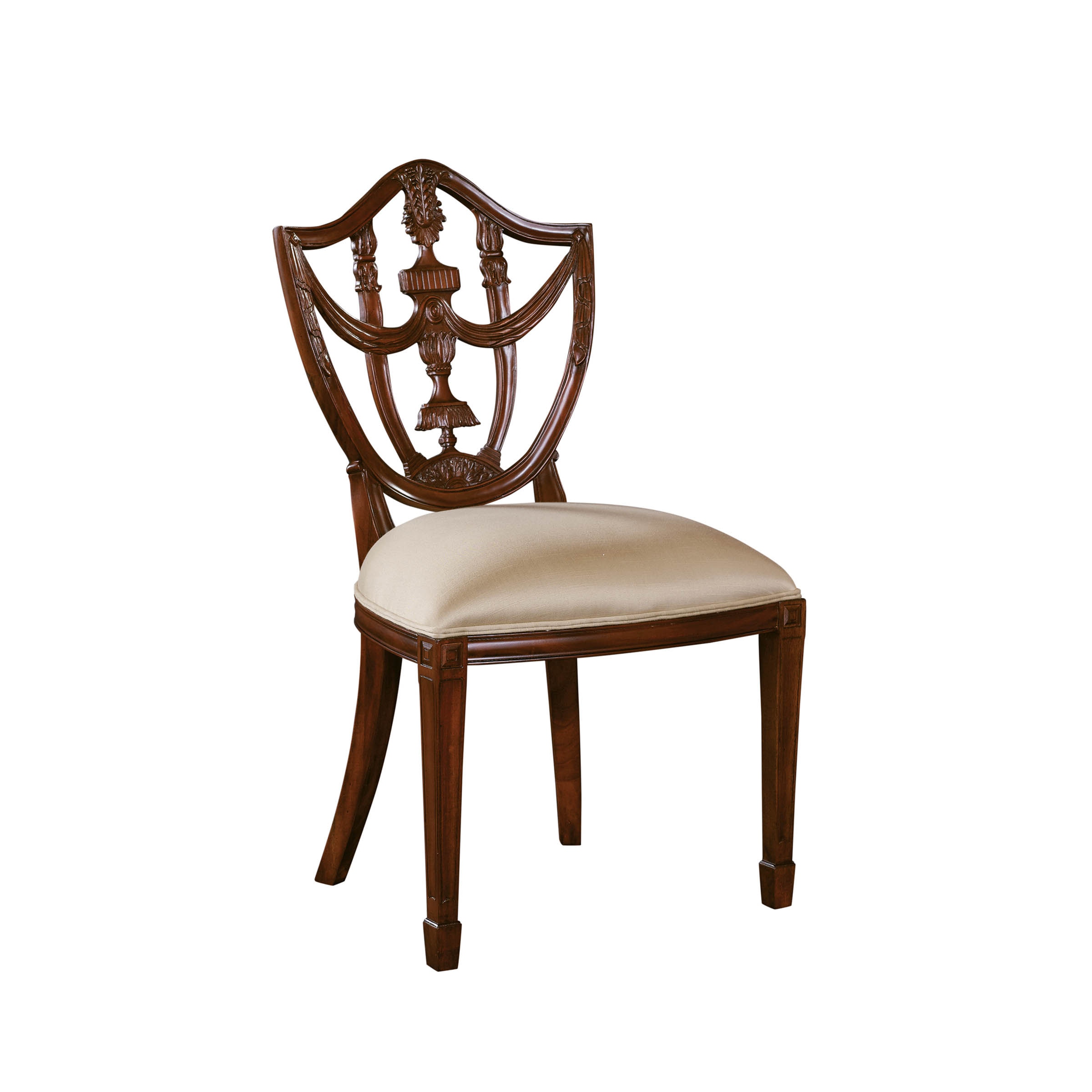 hepplewhite shield back chairs