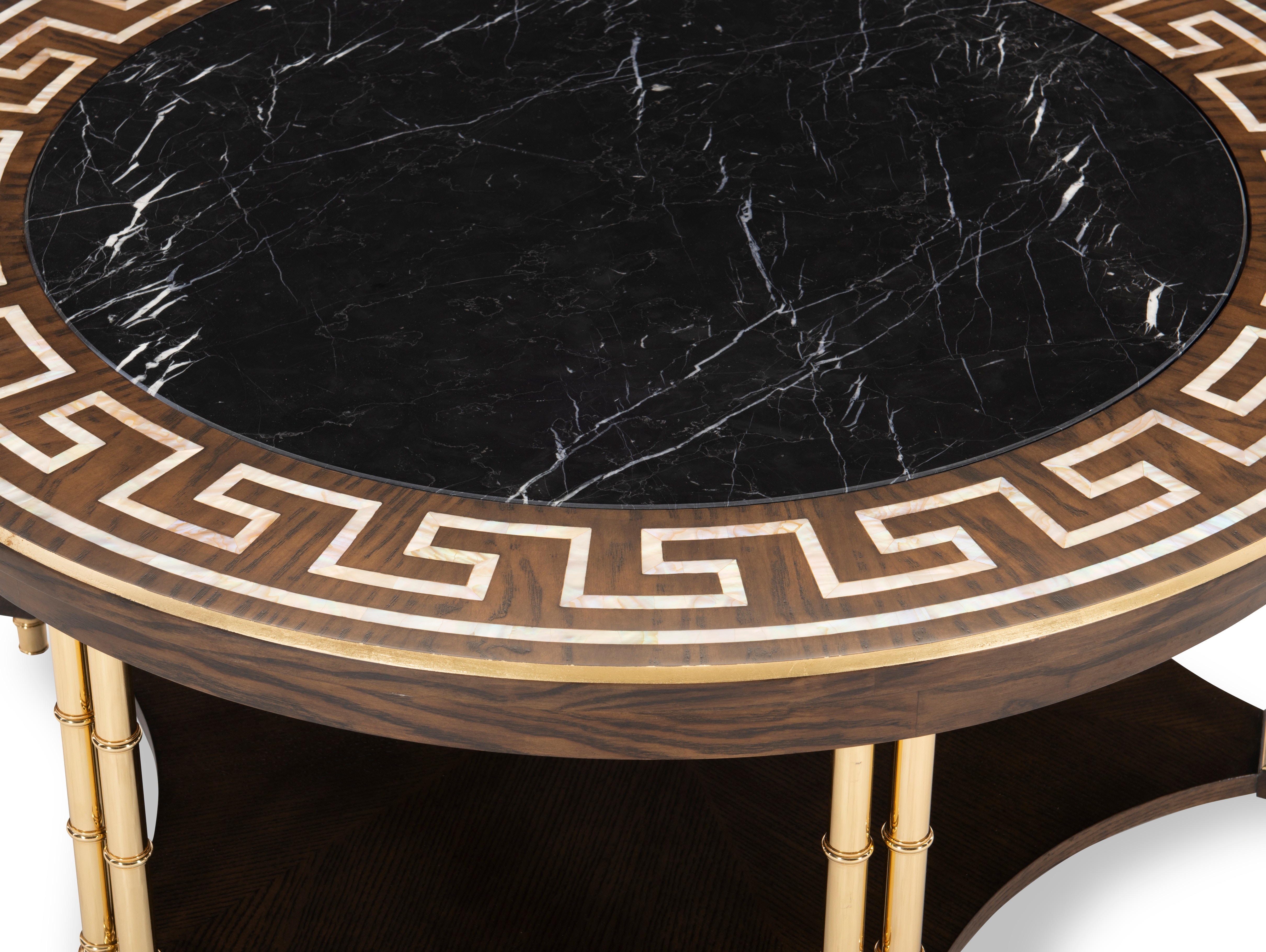 Maitland-Smith Living Room Quince Cocktail Table 8132-33 | Hickory