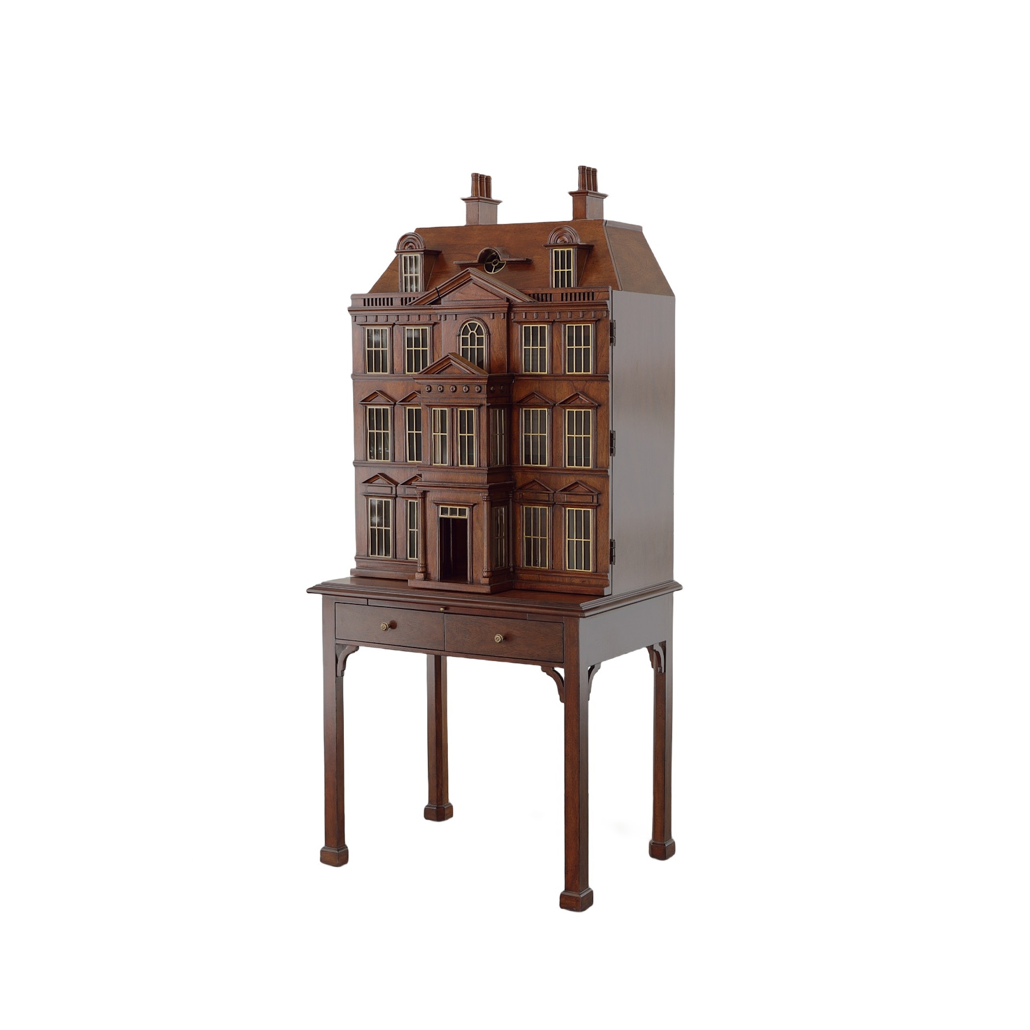 Maitland smith hot sale dollhouse bar cabinet