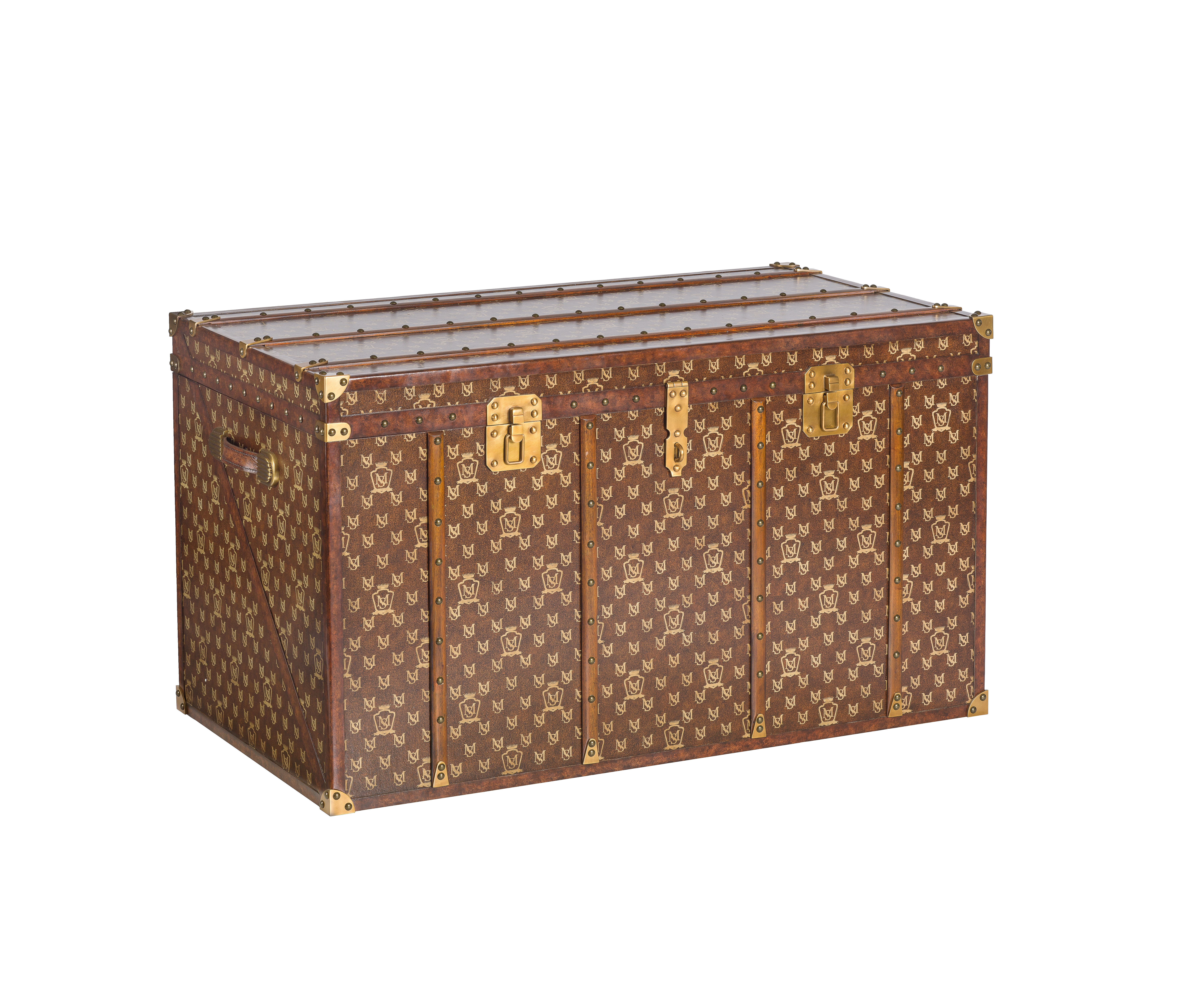 Maitland-Smith Home Accents Louis Trunk 8150-13 - Lenoir Empire