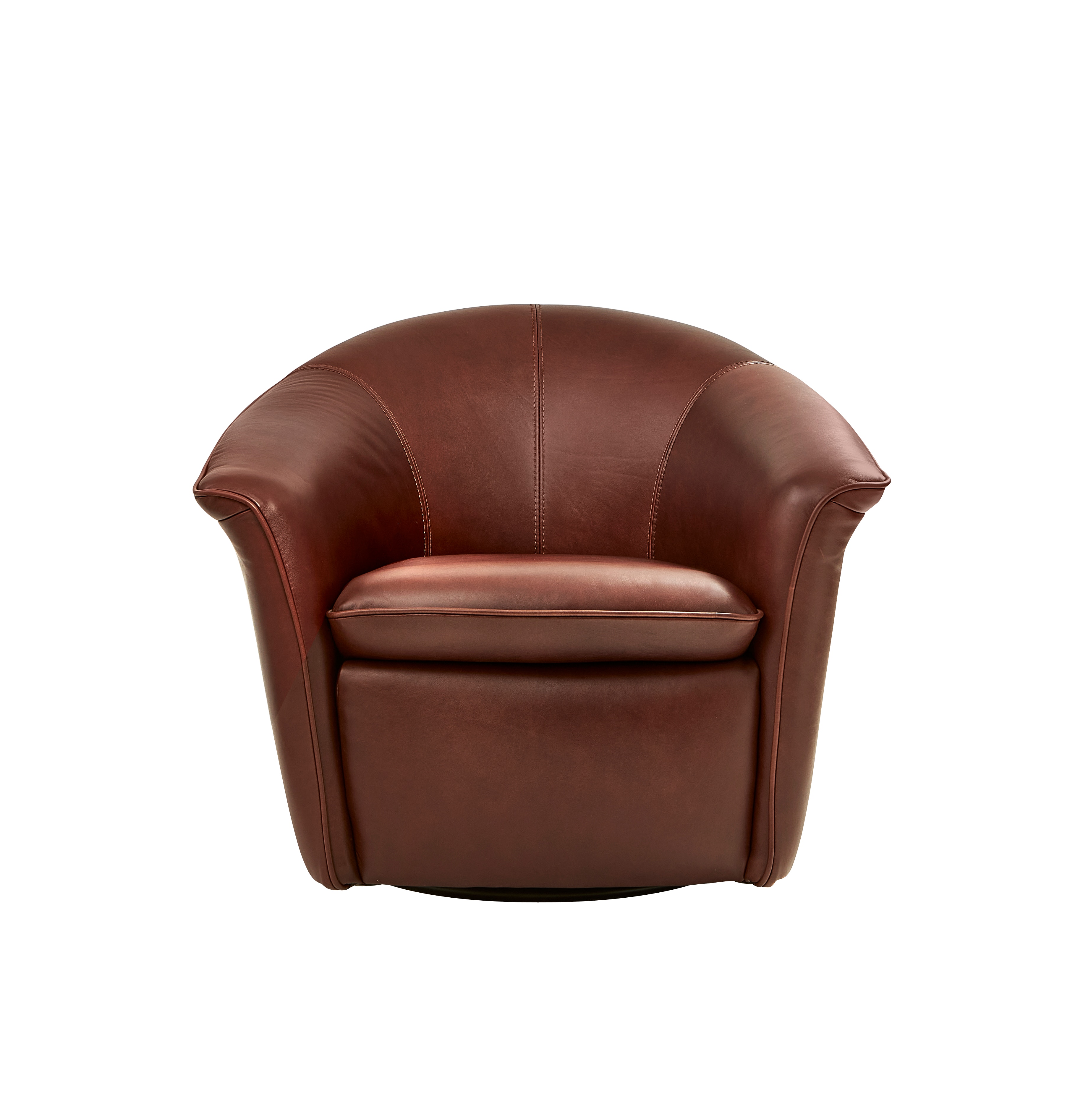 Swivel scoop outlet chair