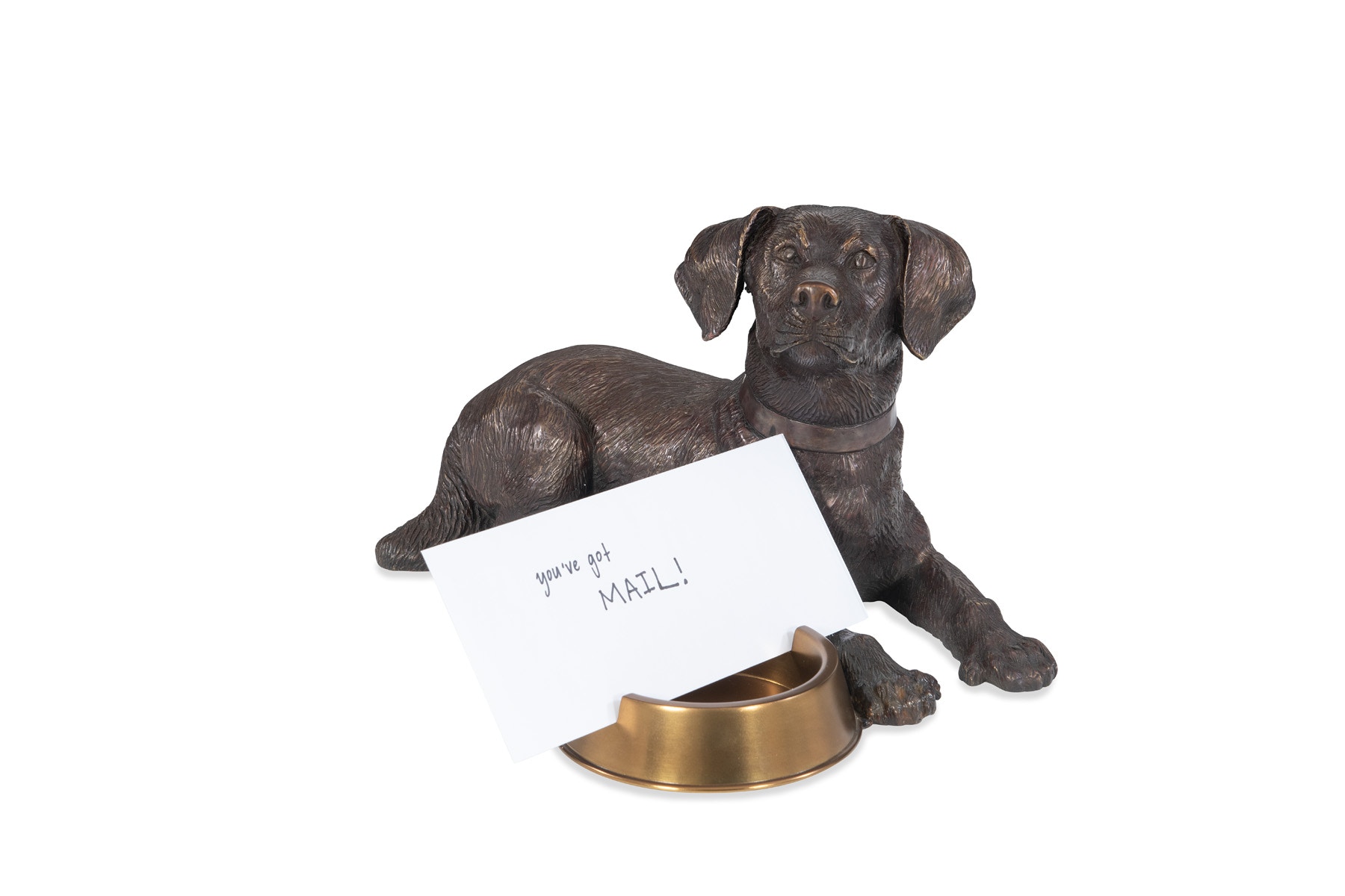 Maitland-Smith Labrador Card Holder 8423-10
