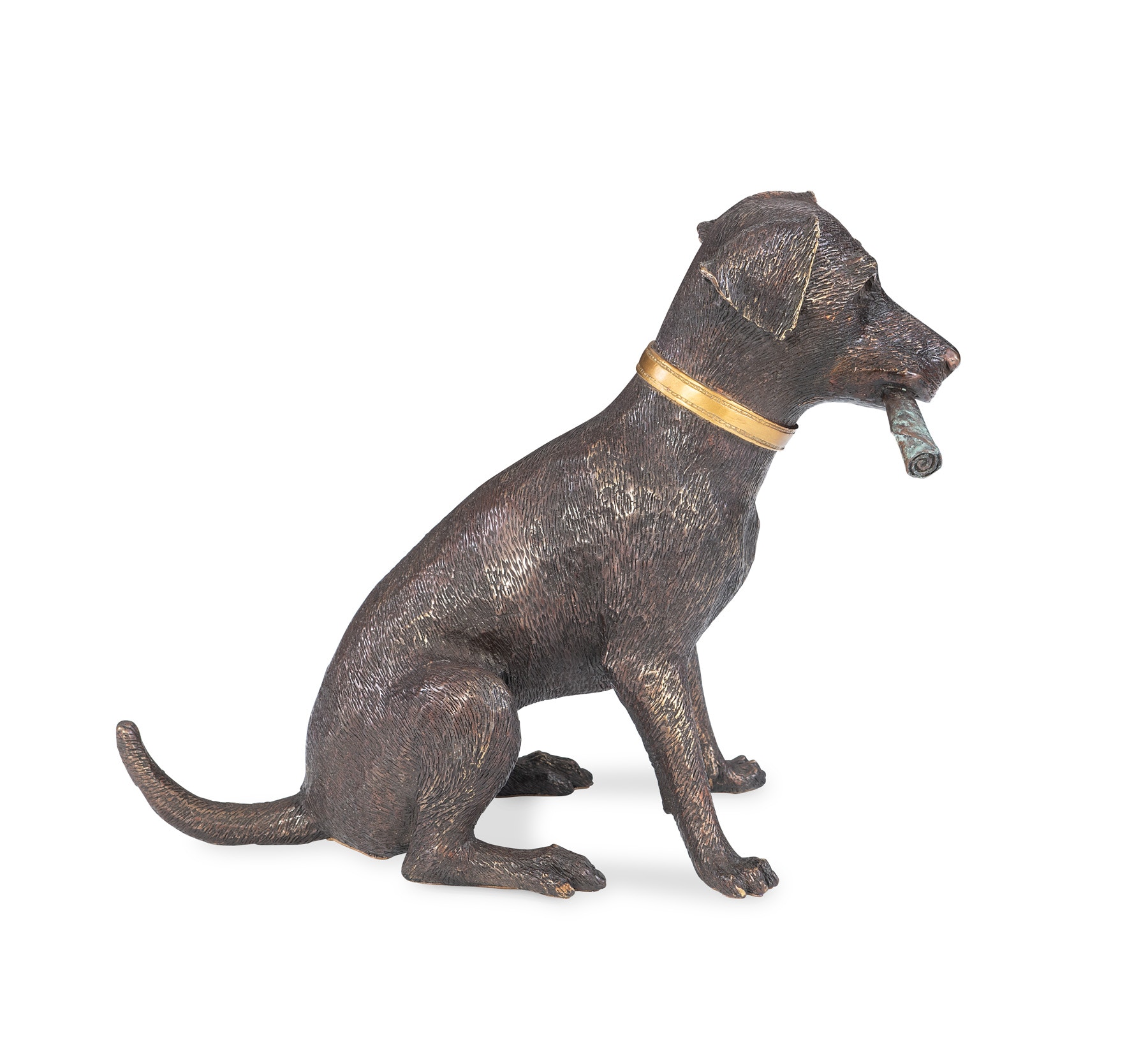 Maitland-Smith Labrador Smoking A Cigar 8424-10