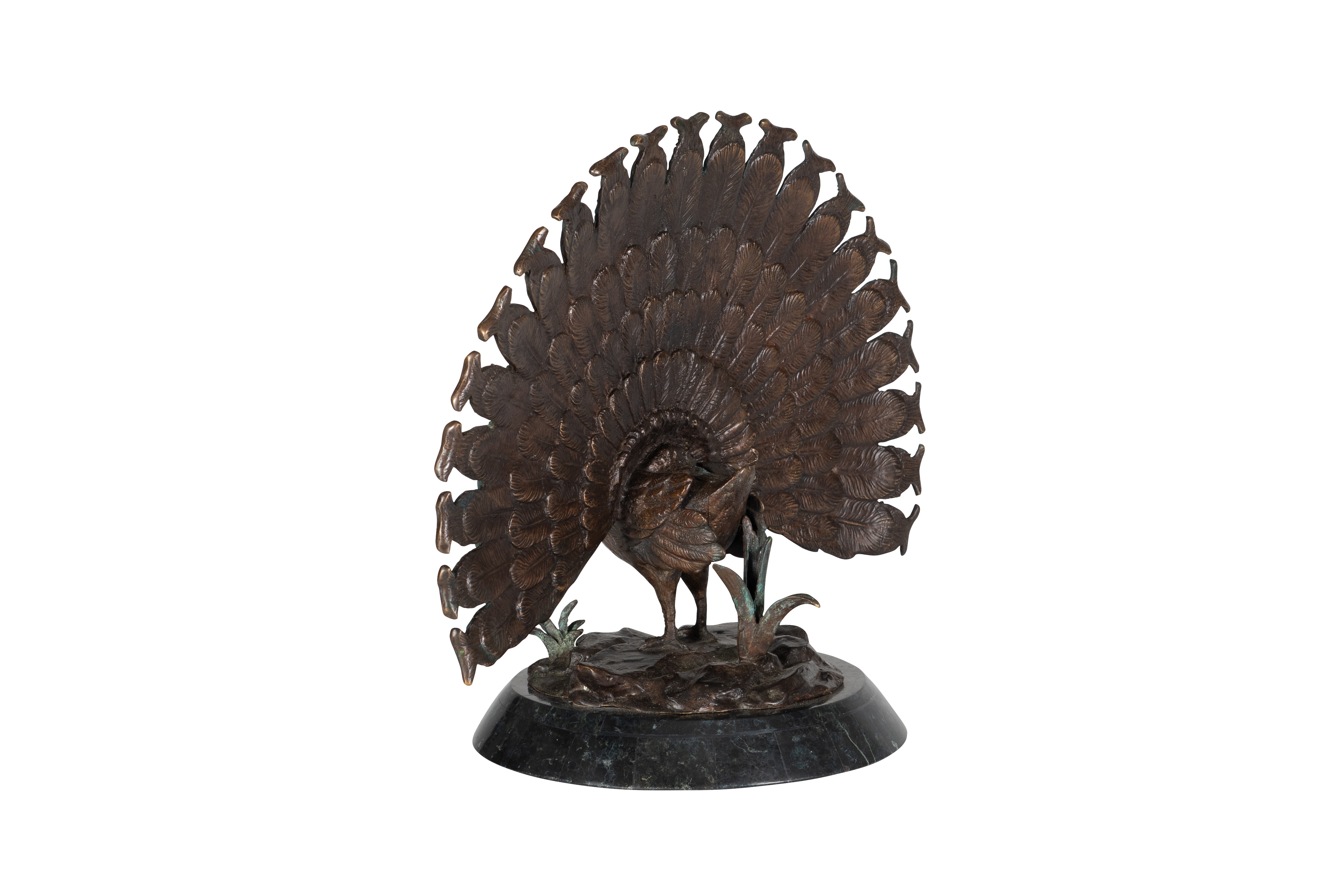 Puffed Peacock Sculpture MA891819