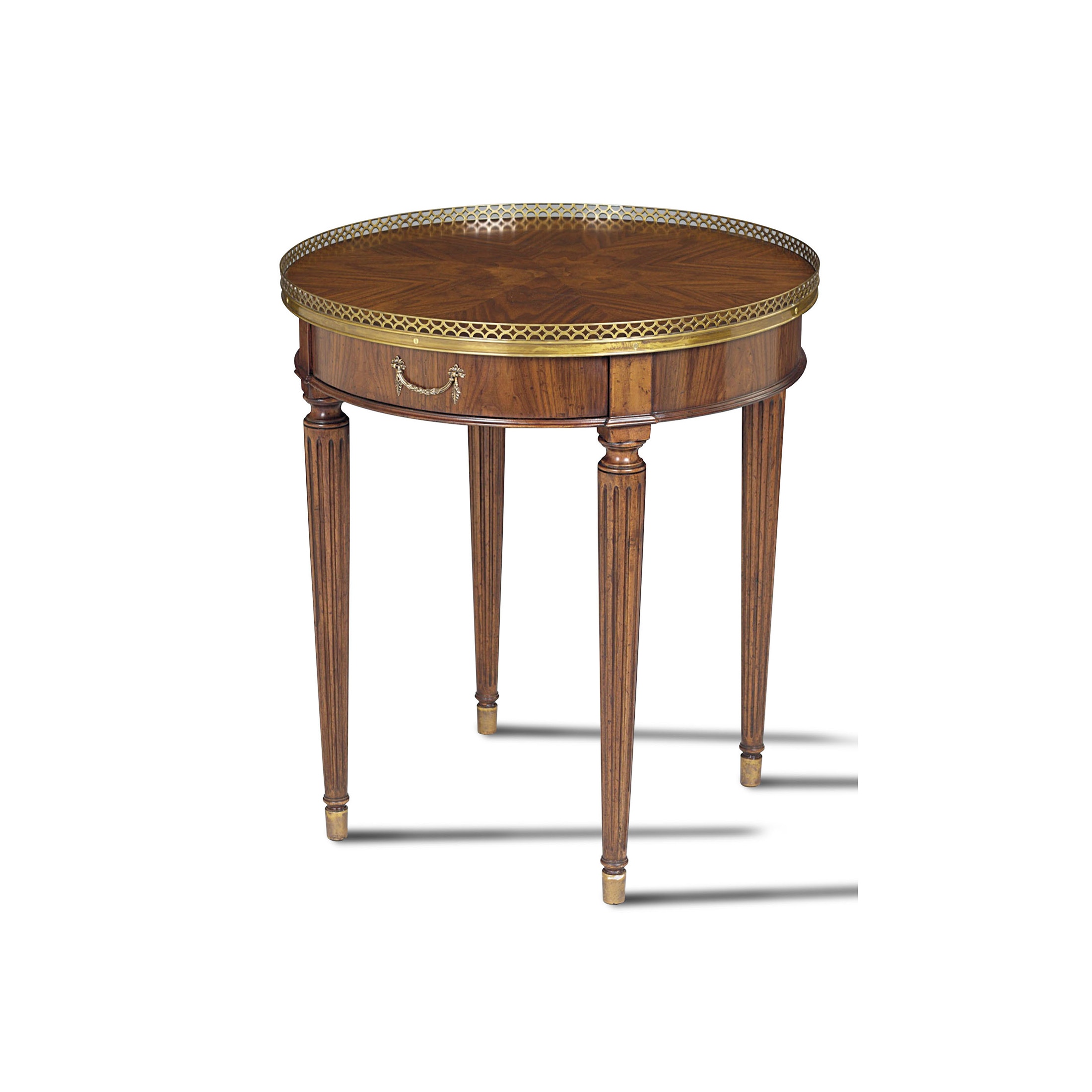 Maitland-Smith Living Room Wallace Side Table (Sh06-112210w) 89-1015 -  Stowers Furniture - San