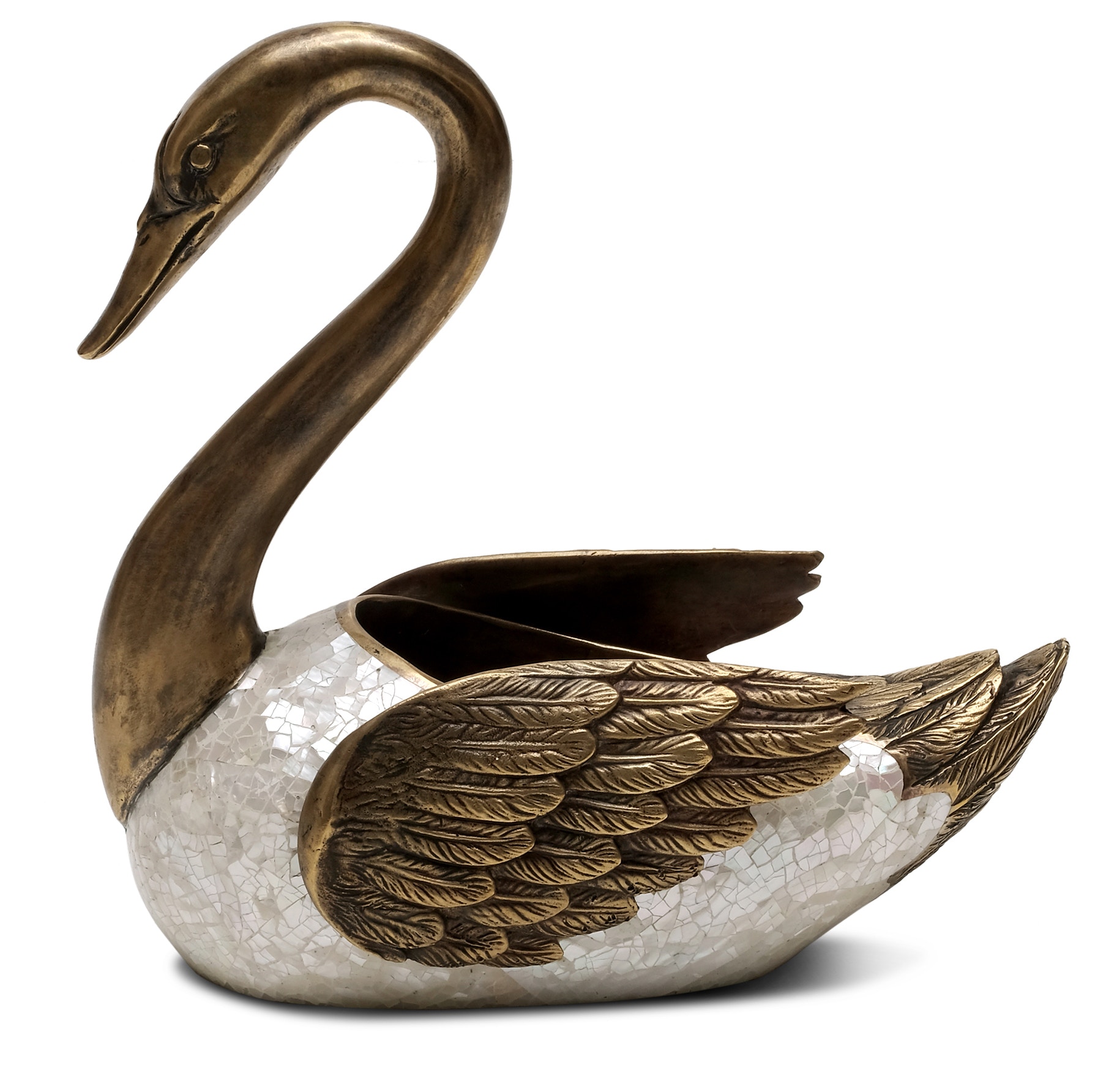 Maitland-Smith Home Accents Mother Of Pearl Swan (Sh41-090316) 89