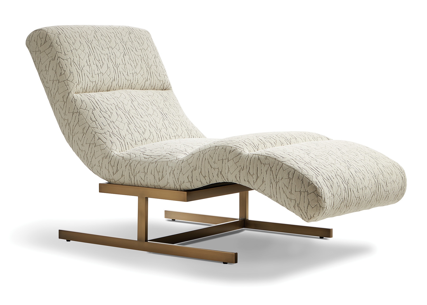 Jessica Charles Living Room RETRO CHAISE 44741 - Kittle's