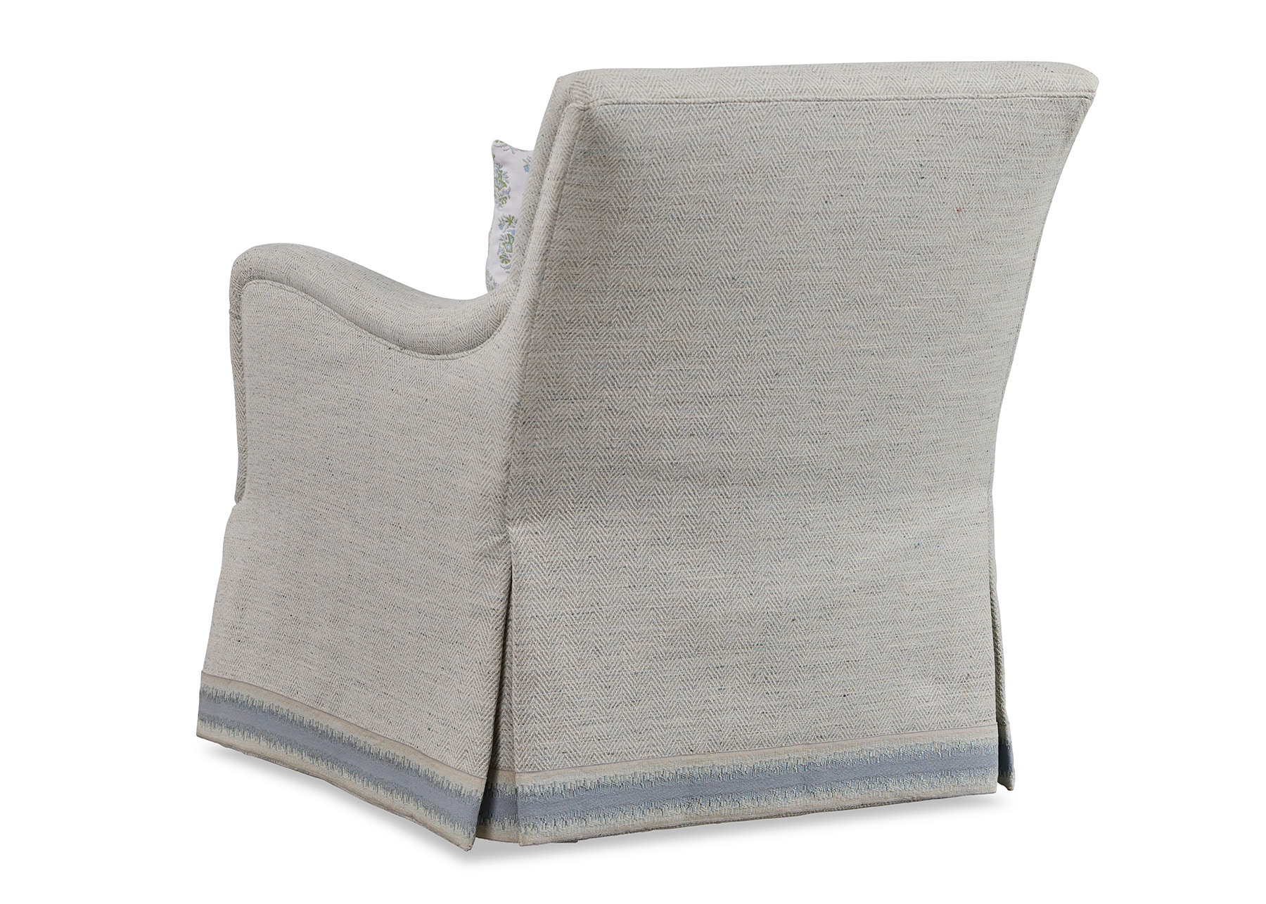 Jessica Charles Living Room Yvette Skirted Swivel Glider 552SK-SG